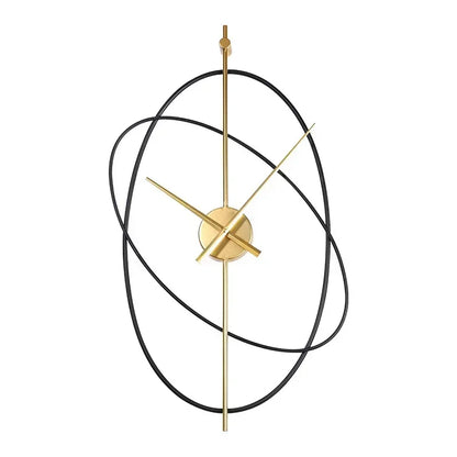 Oval Iron Wall Clock