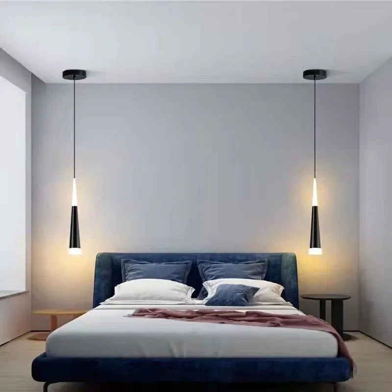 Long Wire Pendant Lamp