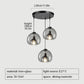 Grey Glass Pendant Light