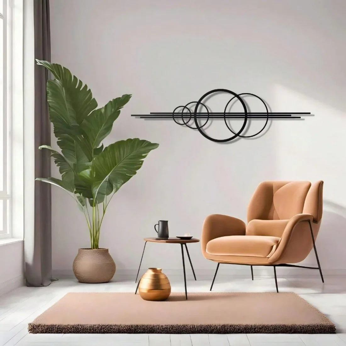 Geometric Circle Wall Decor