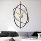 Oval Iron Wall Clock