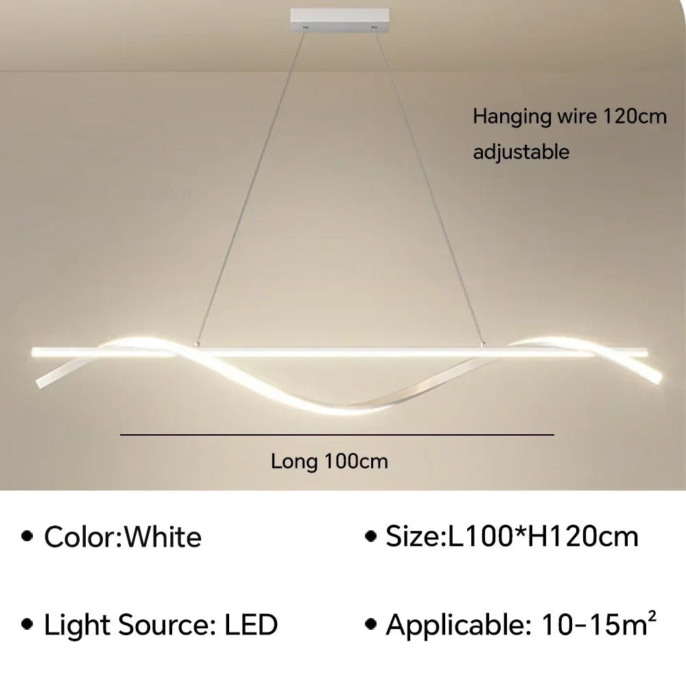 Modern LED Pendant Lamp For Living Dining Room Office Bedroom Kitchen Ceiling Chandelier Indoor Home Decoration Lighting Fixture
