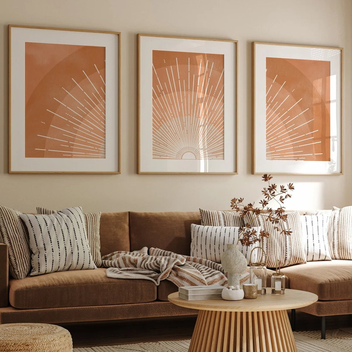 Boho Sun Canvas Art
