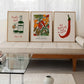 Japanese Chili Wall Art