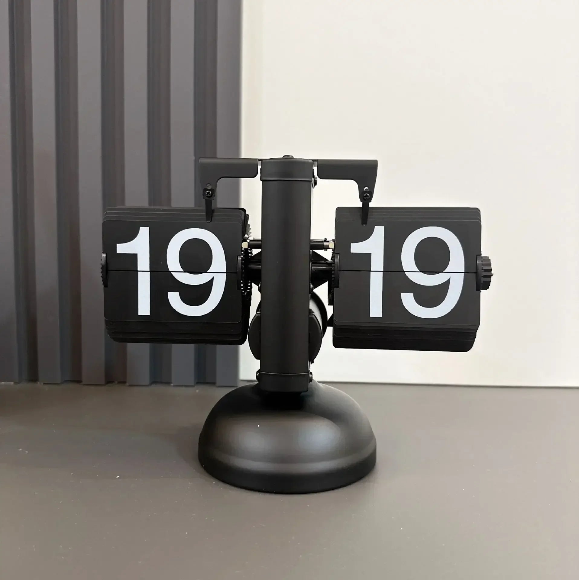 Flip Clock Vintage Desk Clocks Retro Flip Down Clocks-Battery Powered Internal Operated Flip Flop Watch Home & Office Décor 탁상시계