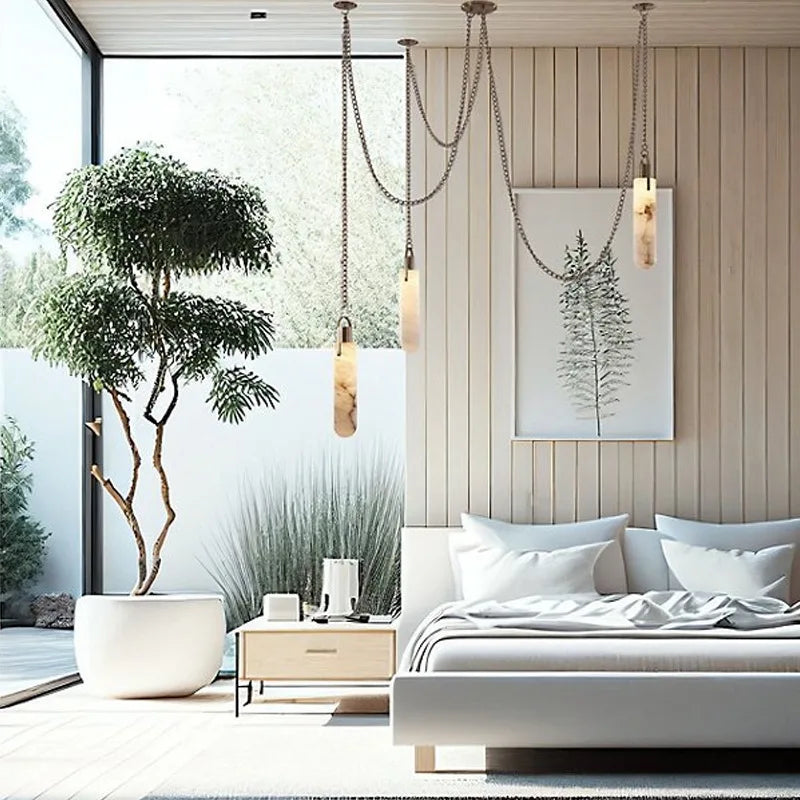 Marble Multi Pendant Chandelier