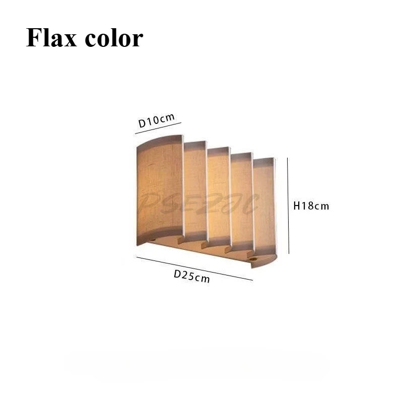 Household Creative Retro Wall Light Hotel Homestay Living Room Corridor Bedroom Bedhead Atmosphere Wall Light