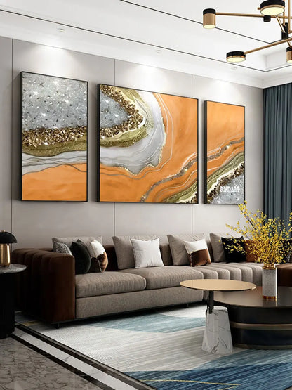 Gold Foil Wall Artwork