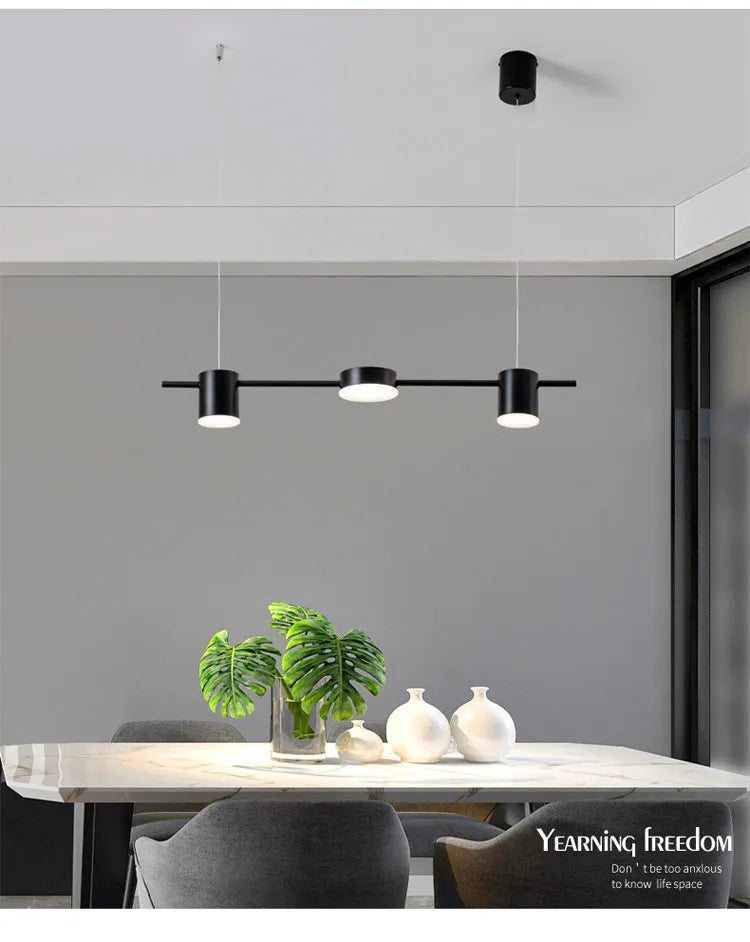 Three Head Pendant Lamp