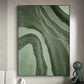Green Gold Canvas Art