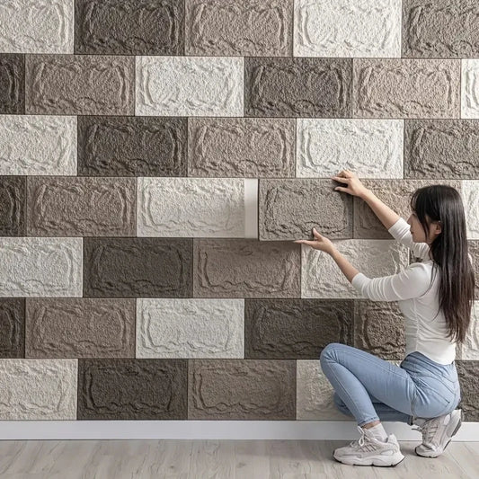 Brick Pattern Wall Panel