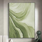 Green Gold Canvas Art