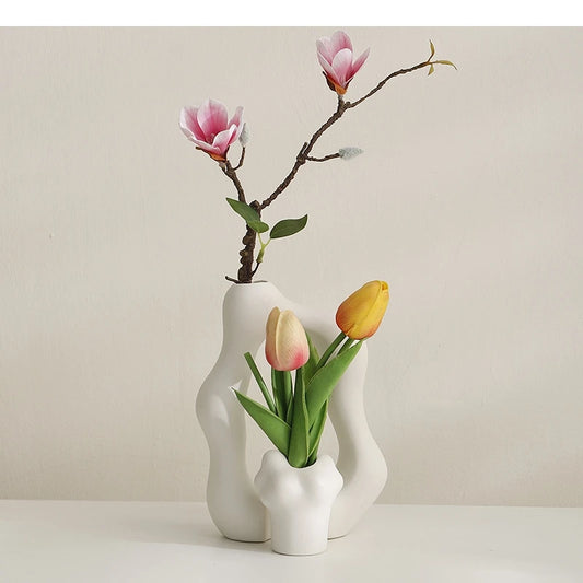 Nordic Ceramic Vase Set