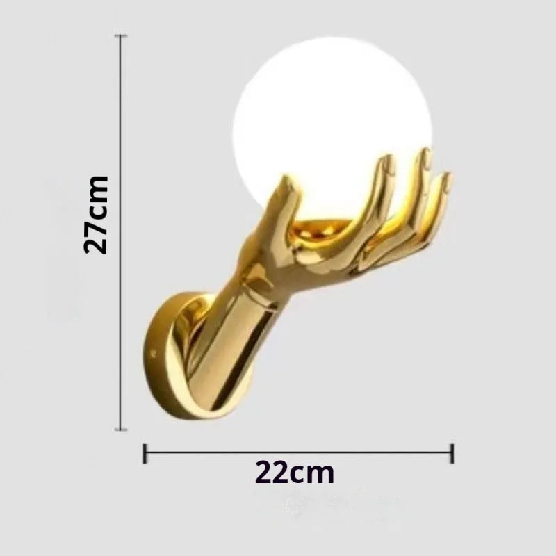 Lampara Mesita Noche Luces Led Para Habitacion Wall Lamp Light For Bedroom Espelhos De Paredes Lampara Pared Cabeceros Relojes