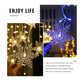 Snowflake Curtain Fairy Lights