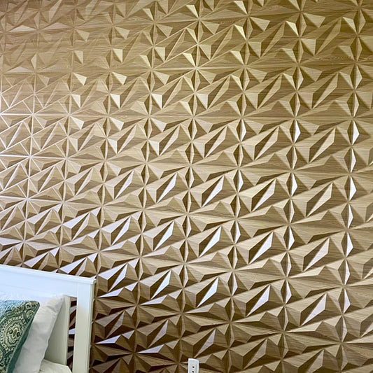 Gold 3D Wall Panels