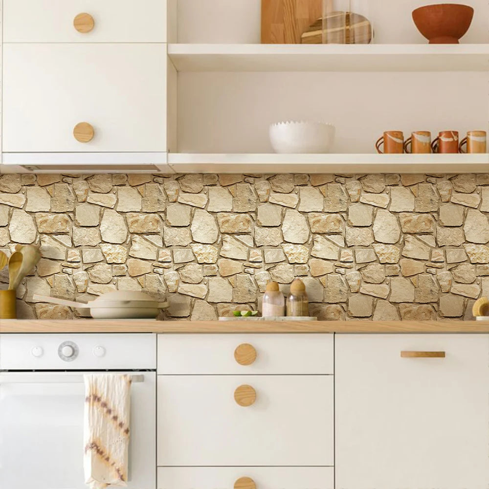 Faux Stone Tile Stickers