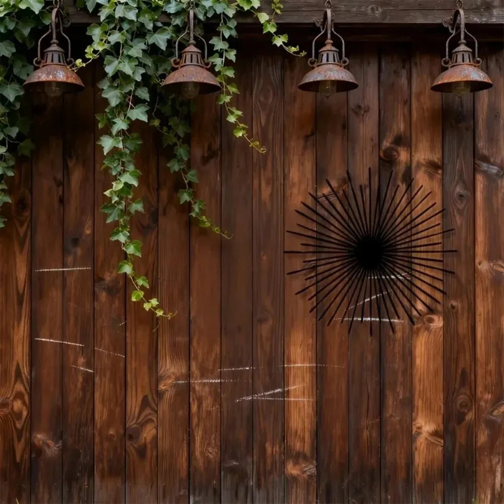 Sunburst Metal Wall Art