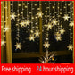 Snowflake Curtain Fairy Lights