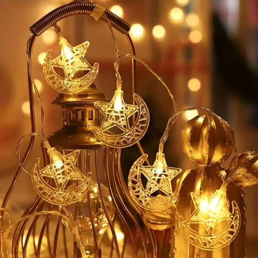 Star Moon Fairy Lights