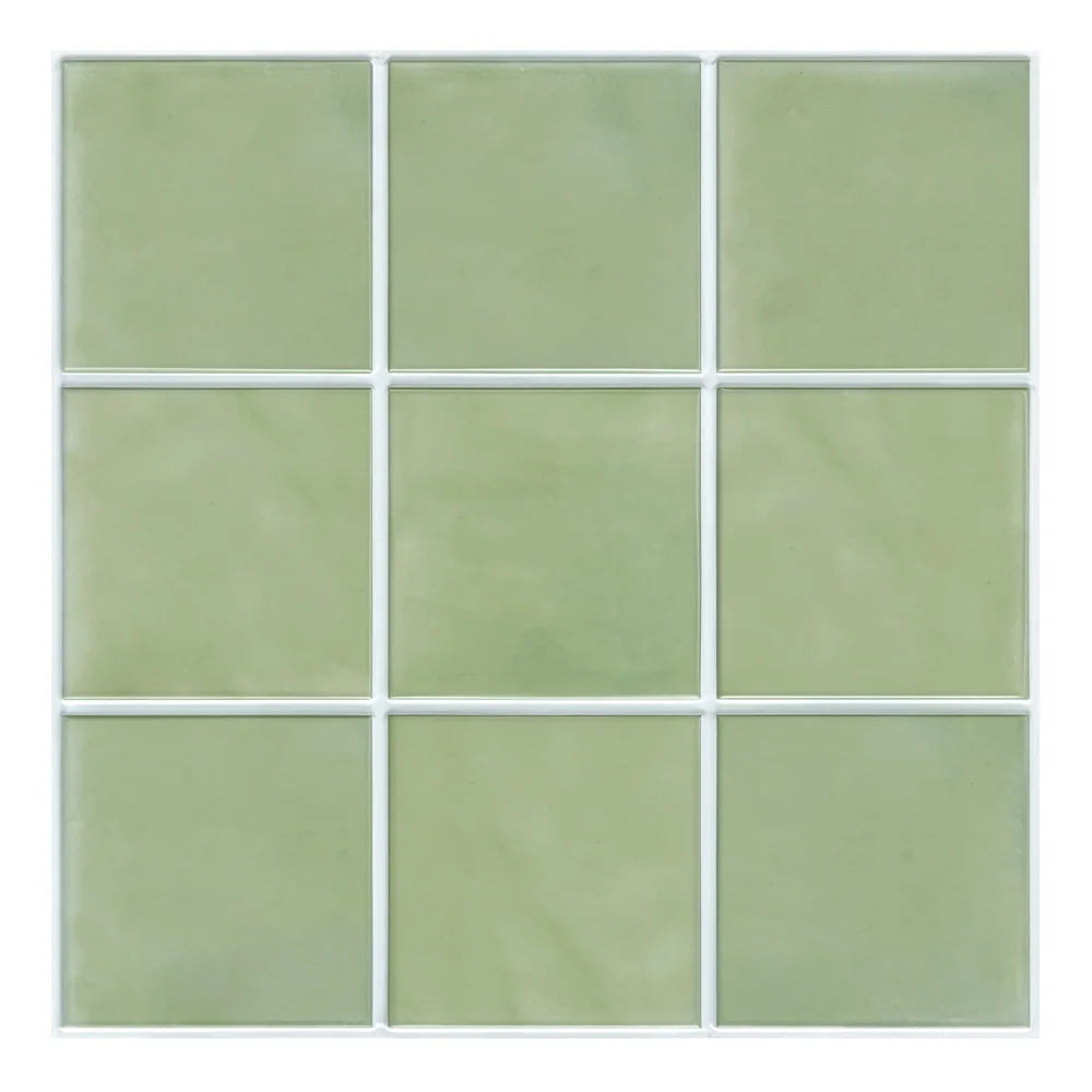 1/10pcs 3D Tile Sticker, Self-adhesive Wall Panel Peel and Stick Tiles, Backsplash for Kitchen Bathroom Wall Sticker