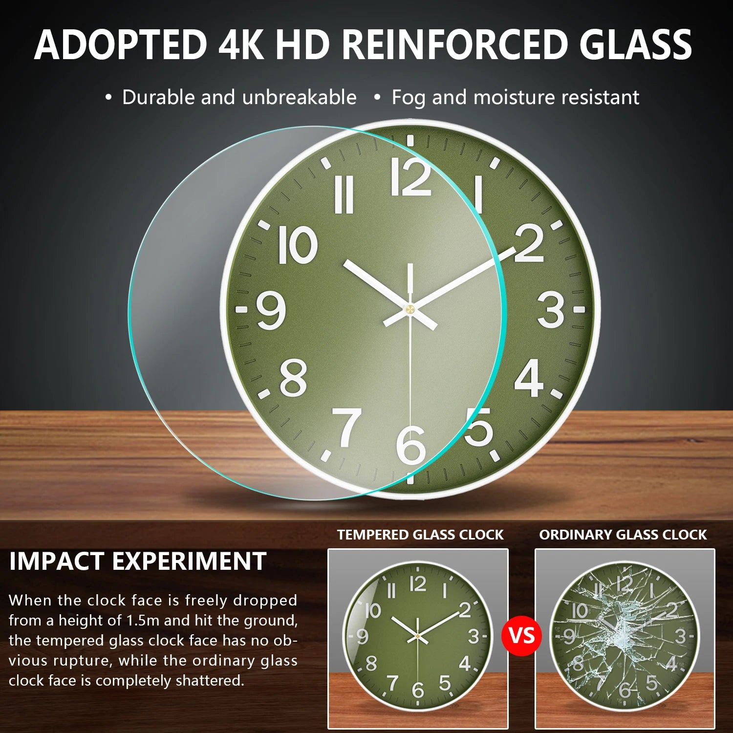 Retro Quartz Wall Clock Modern 3D Cubic Digital Silent Clock Living Room Bedroom Wall Clock Fashion Non Ticking Home Decoration