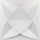 White Foam Brick Panel