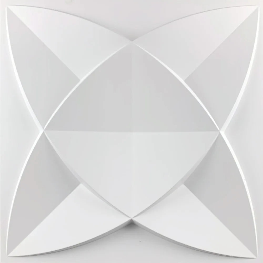 White Foam Brick Panel