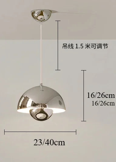 Macaron Mushroom Pendant Lamp