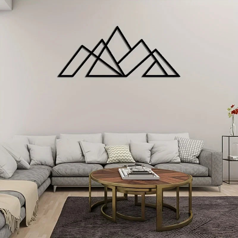 Mountain Metal Wall Art