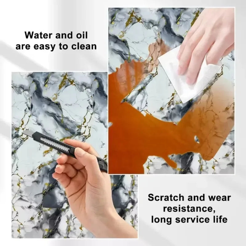 Gold Marble Wall Sticker