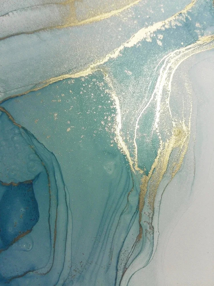 Marble Gold Texture Poster