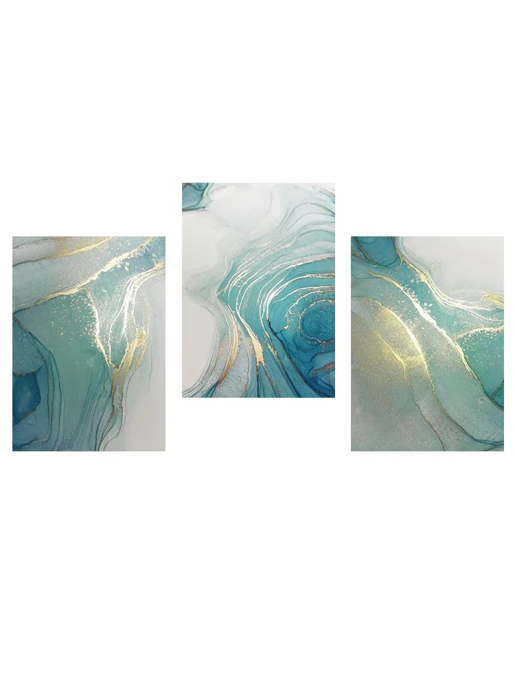 Marble Gold Texture Poster
