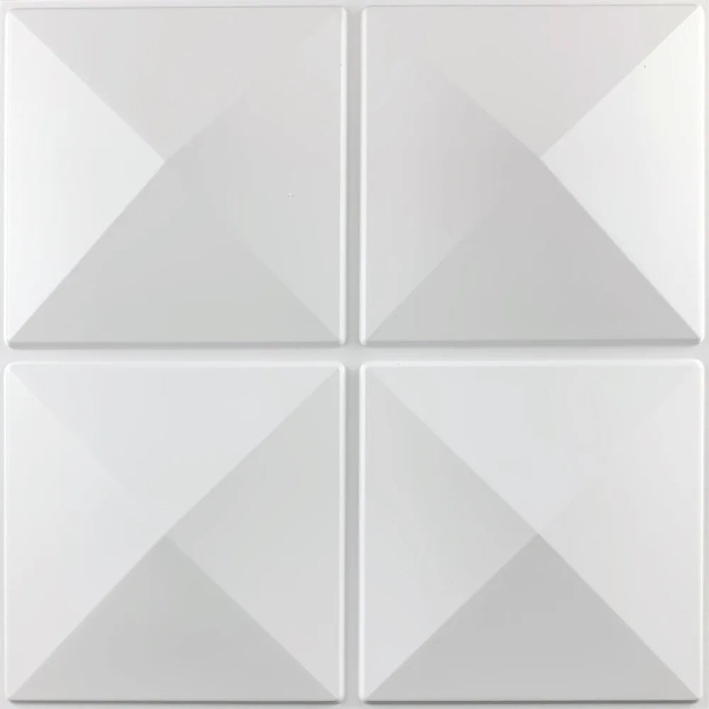 White Foam Brick Panel