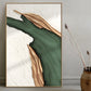 Green Gold Canvas Art
