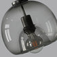 Grey Glass Pendant Light