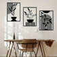 Abstract Iron Wall Set
