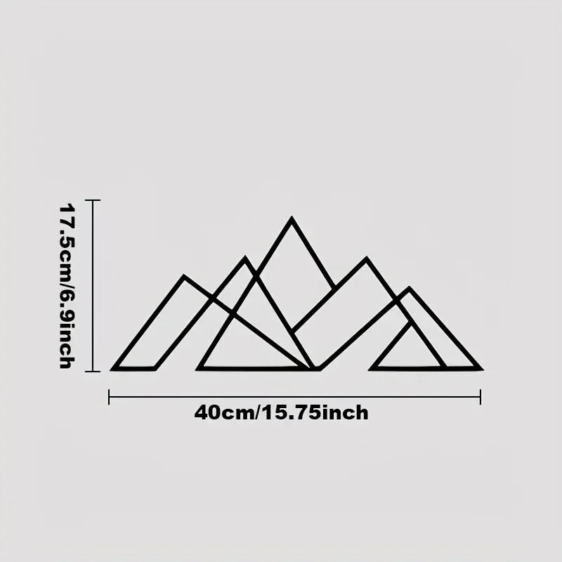 Mountain Metal Wall Art