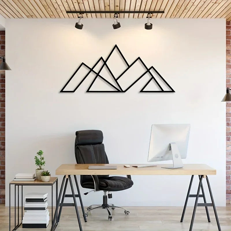 Mountain Metal Wall Art