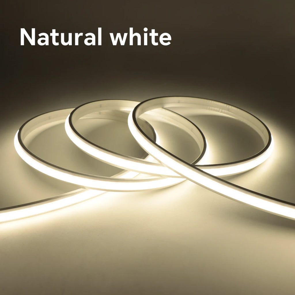 Good Quality COB LED Strip Neon Light 9MM 24V Super Bright No Dark Area Wall Lamp Waterproof,for Indoor Outdoor Lighting RA90