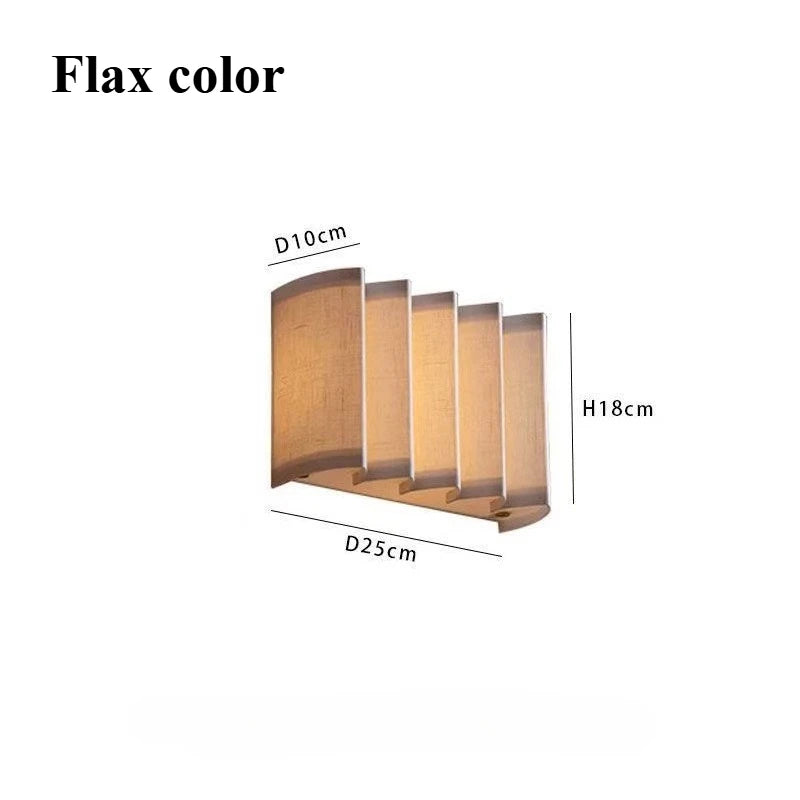 Household Creative Retro Wall Light Hotel Homestay Living Room Corridor Bedroom Bedhead Atmosphere Wall Light