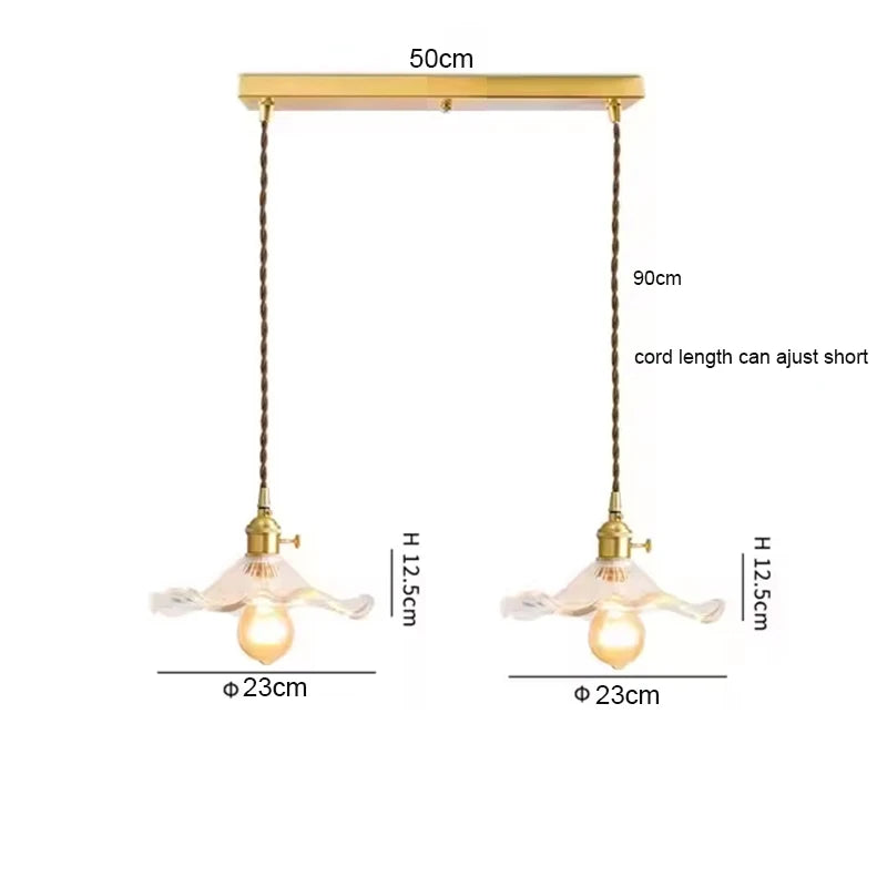 Colorful Glass Pendant Light