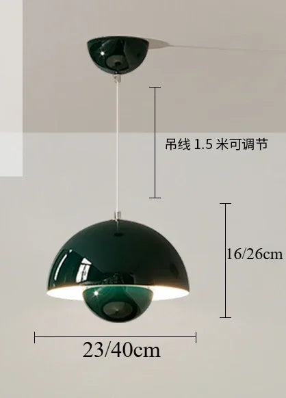 Macaron Mushroom Pendant Lamp