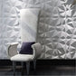White Foam Brick Panel