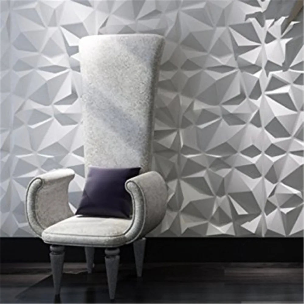 White Foam Brick Panel