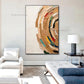 Brown Beige Abstract Painting