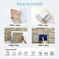 Faux Stone Tile Stickers