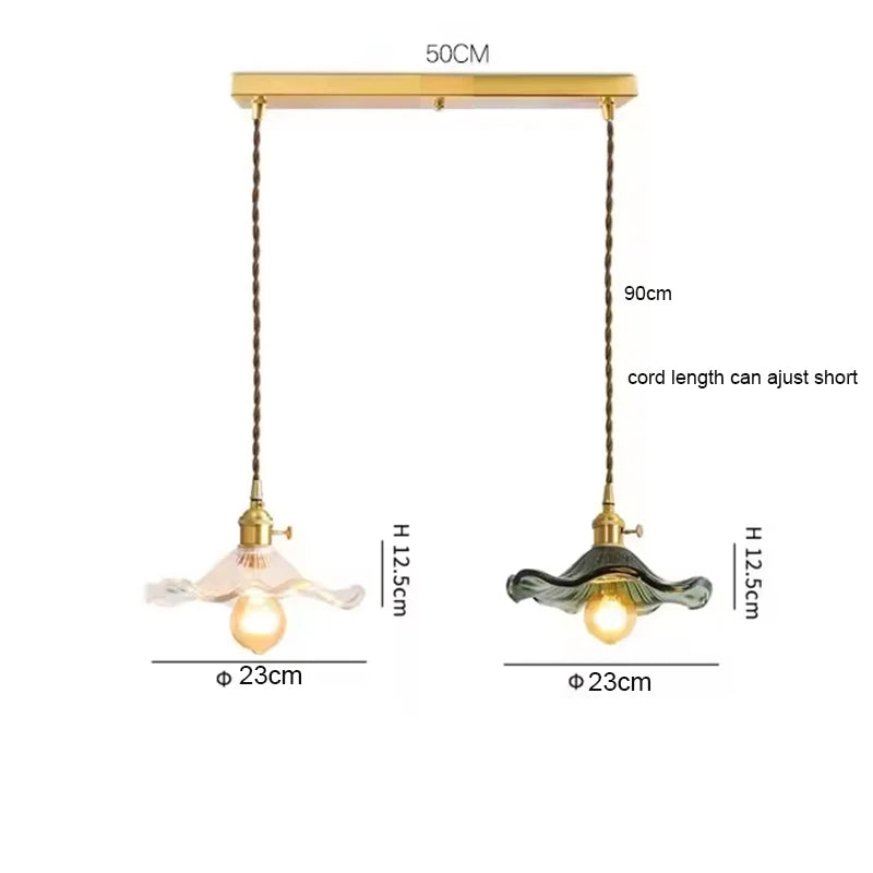 Colorful Glass Pendant Light