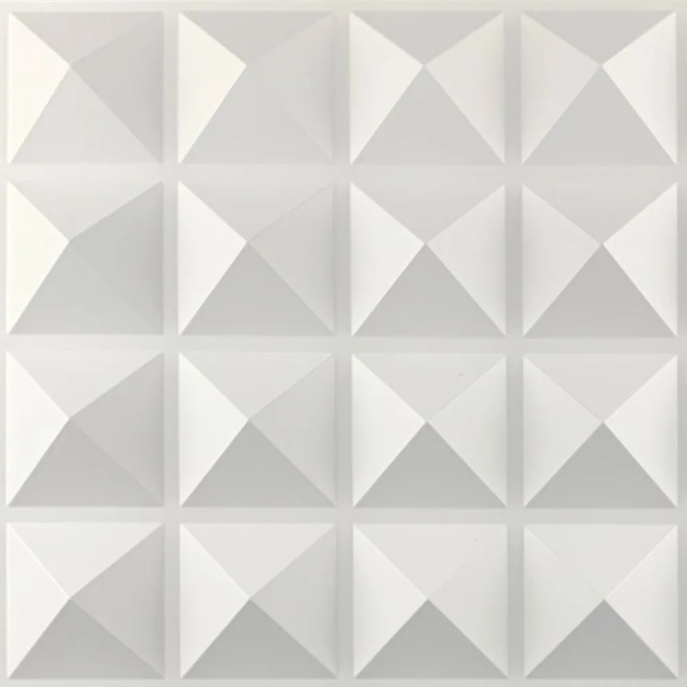 White Foam Brick Panel