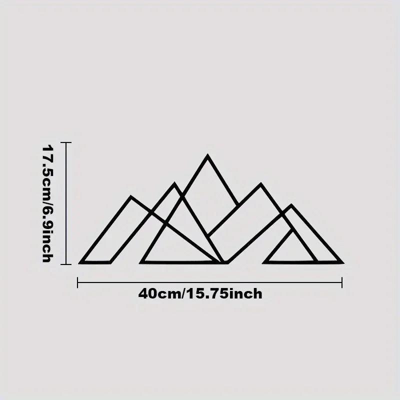 Mountain Metal Wall Art